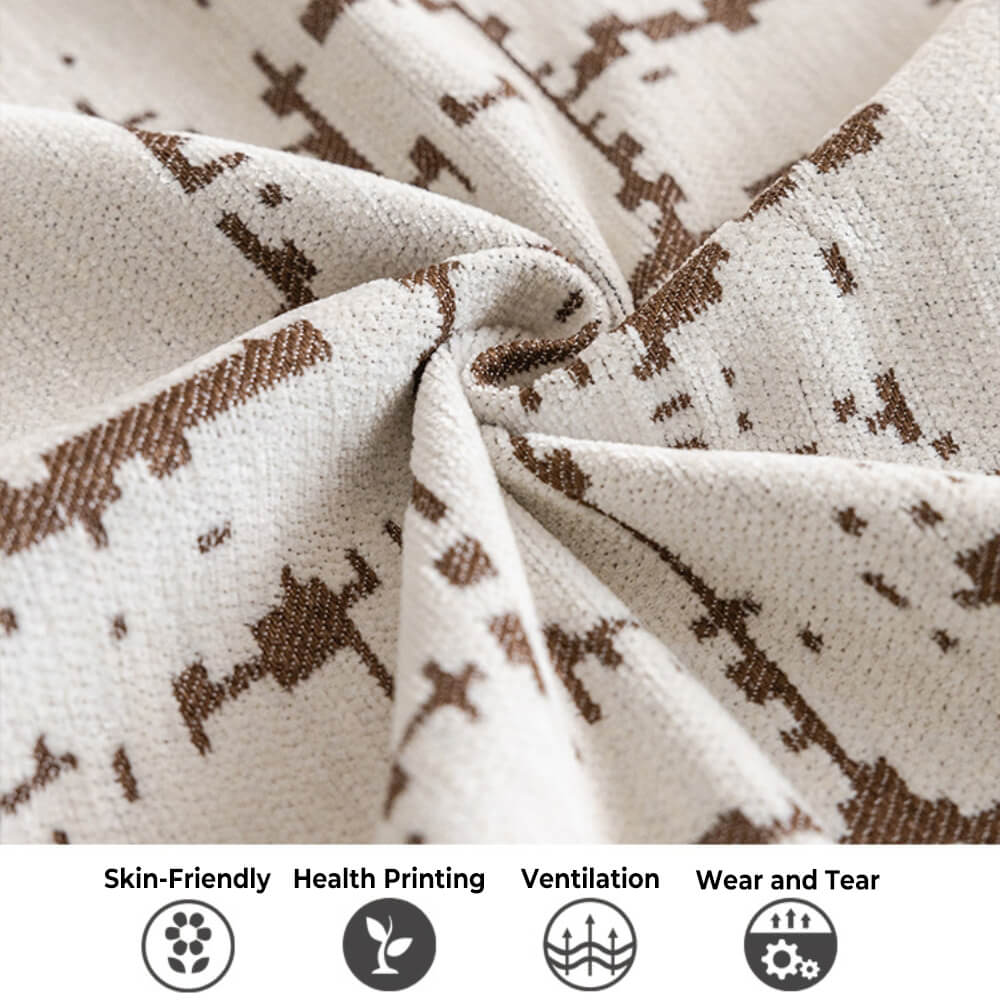 Breathable Chenille Sofa Throw | All-Season Scratch-Resistant | Sofa Cover