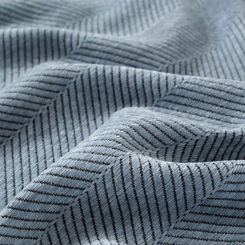 Chenille Sofa Cover Throw Blanket | Herringbone Tassel Design | Machine Washable | Woofing Deals