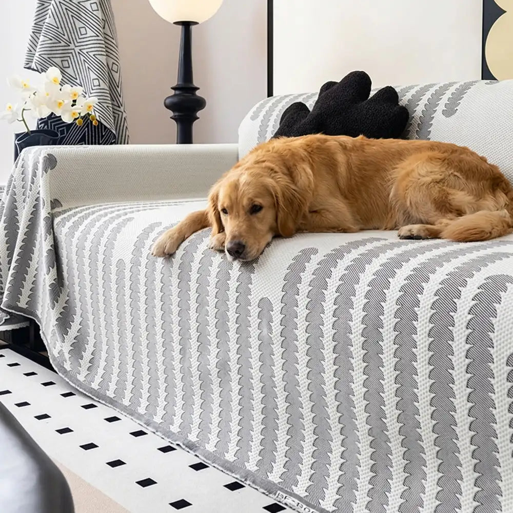 Cooling Ice Silk Sofa Cover | Breathable Washable Couch Throw