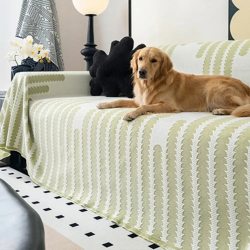 Cooling Ice Silk Sofa Cover | Breathable Washable Couch Throw