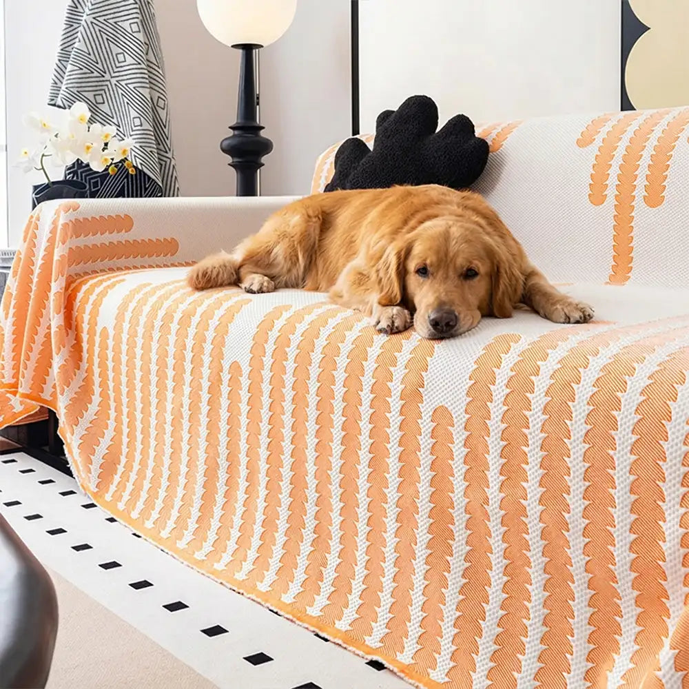 Cooling Ice Silk Sofa Cover | Breathable Washable Couch Throw