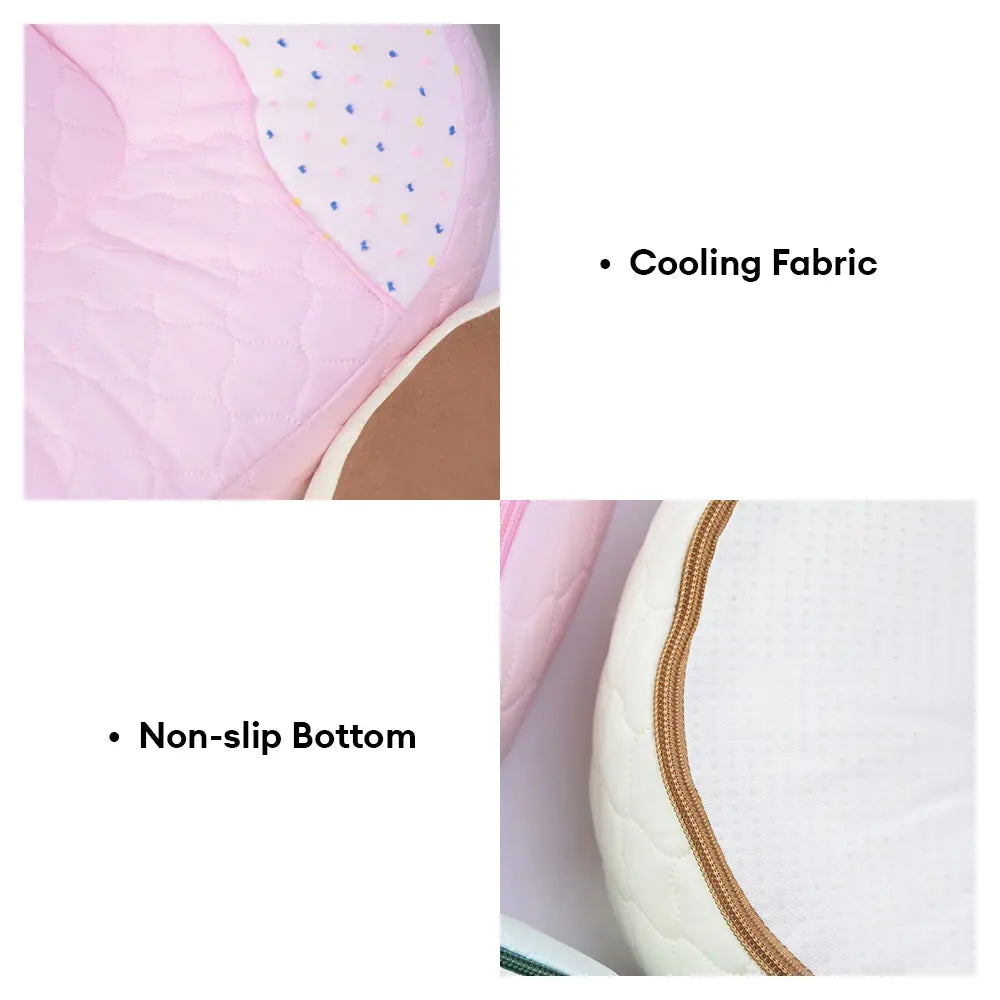 Ice Cream Cooling Dog Bed | Ice Silk Calming Pet Bed