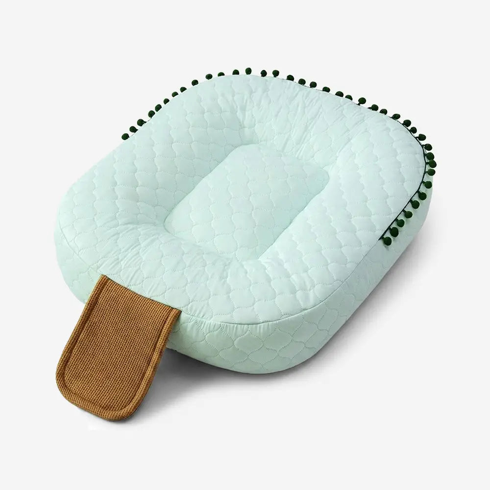 Ice Cream Cooling Dog Bed | Ice Silk Calming Pet Bed