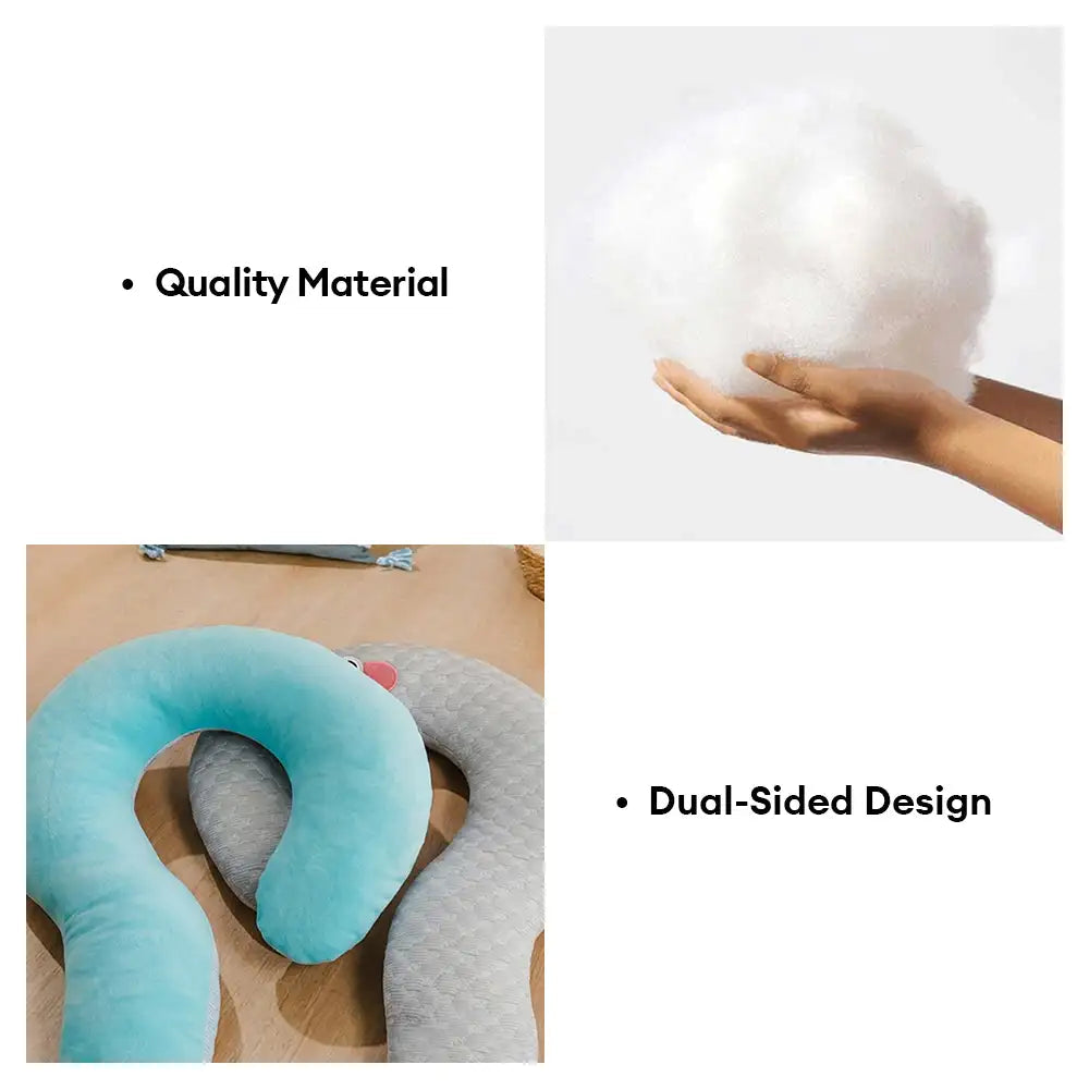 Cooling Dog Pillow | Ice Silk Question Mark Support Cushion
