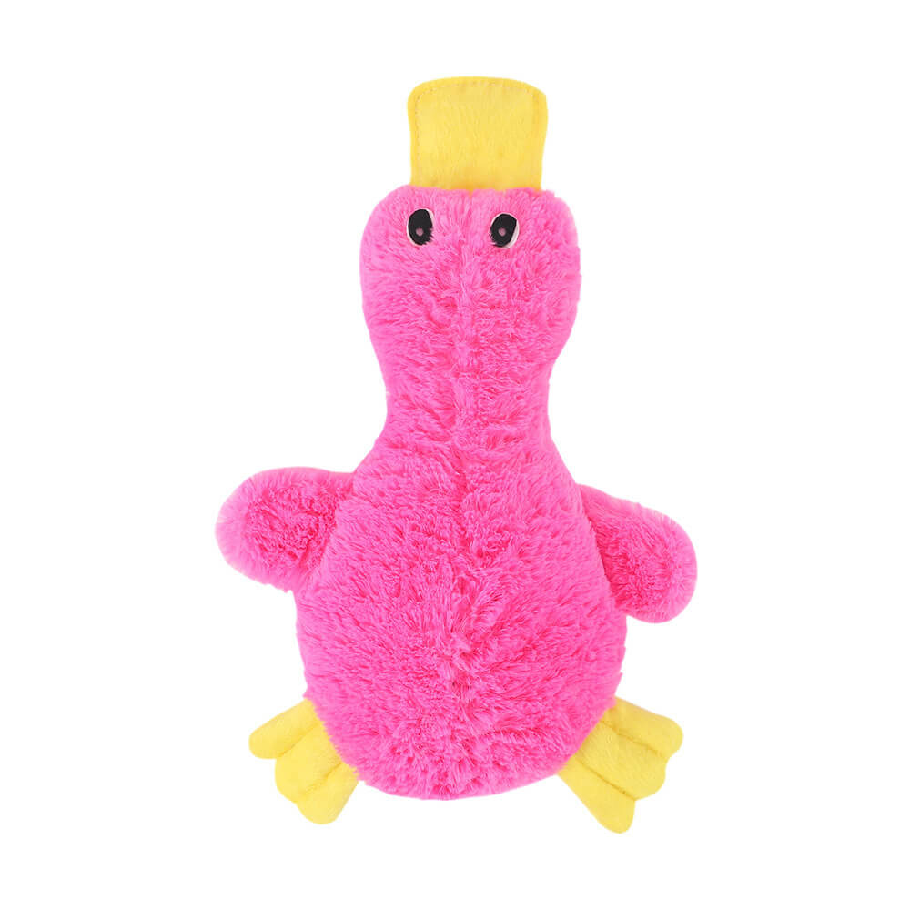 Duck Plush Dog Toy | Squeaky Chew Toy | Soft Interactive Play | Woofing Deals