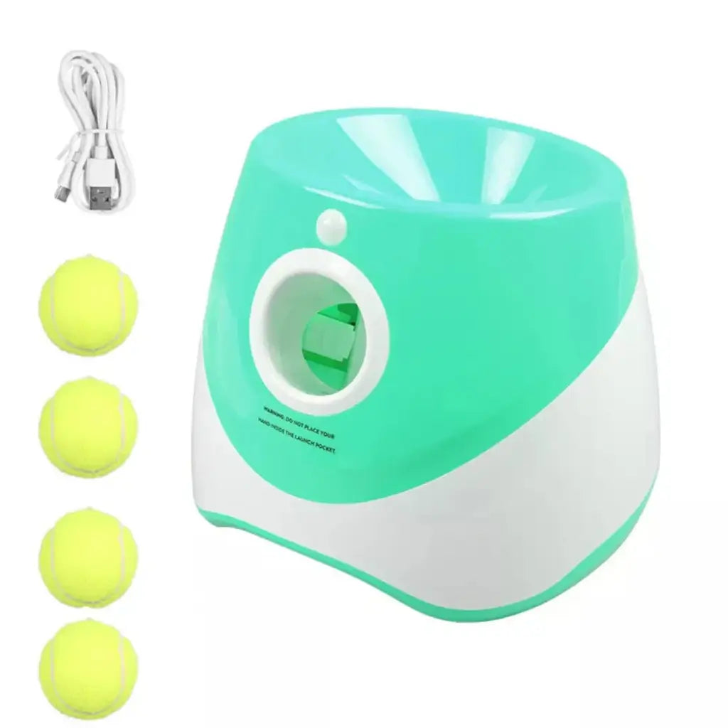 Automatic Dog Ball Launcher | Interactive Fetch Toy | Adjustable Distance | Indoor Outdoor Play | Woofing Deals