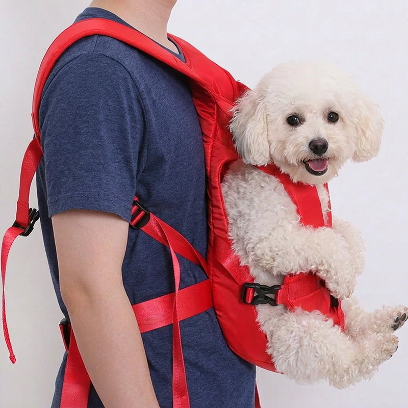 Dog Carrier Backpack | Breathable Travel Carrier | Secure Multi-Buckle | Woofing Deals