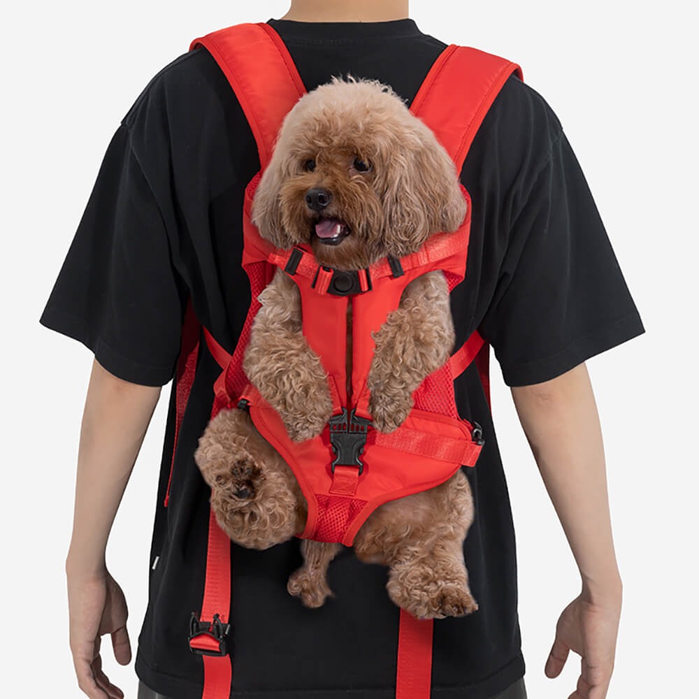Dog Carrier Backpack | Breathable Travel Carrier | Secure Multi-Buckle | Woofing Deals