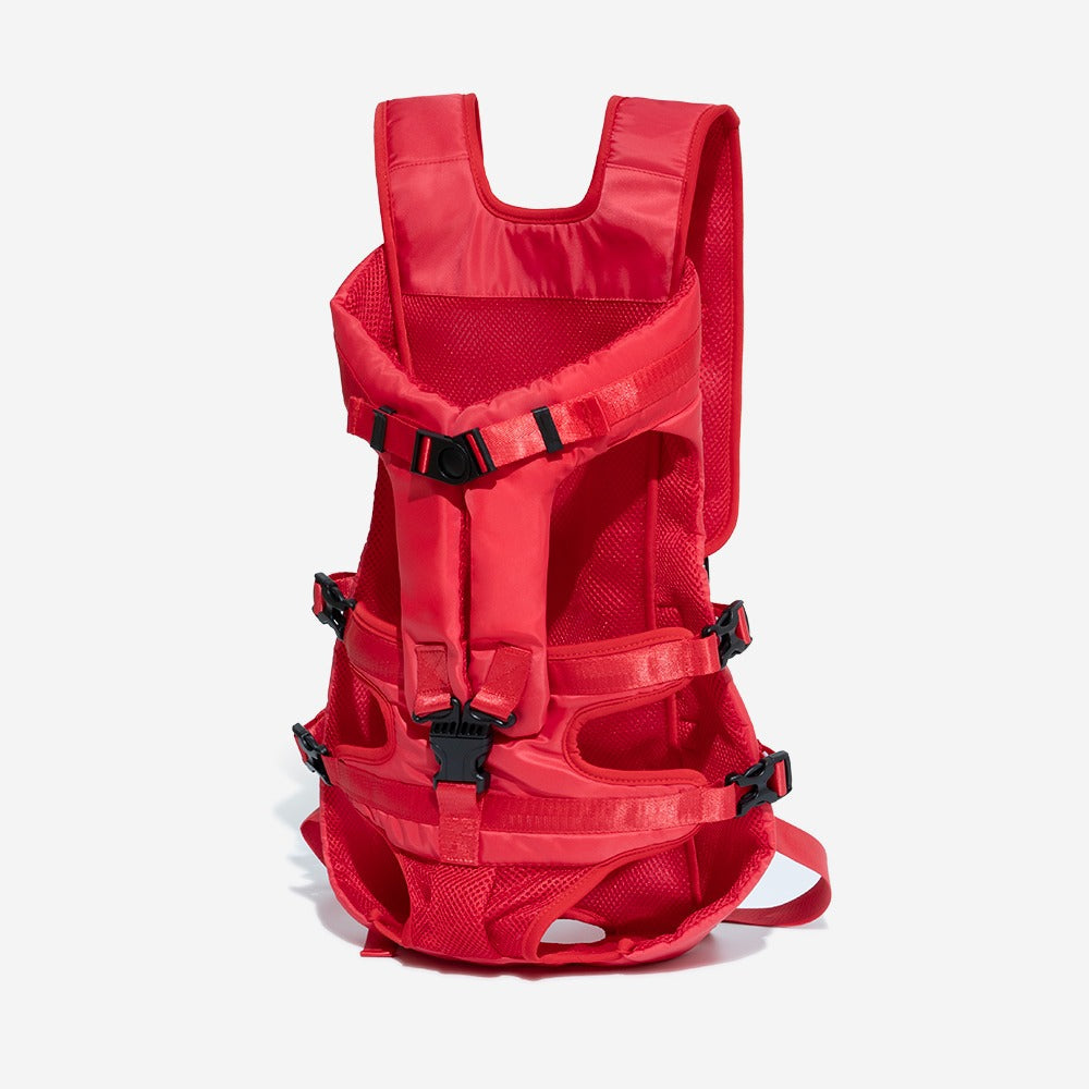 Dog Carrier Backpack | Breathable Travel Carrier | Secure Multi-Buckle | Woofing Deals