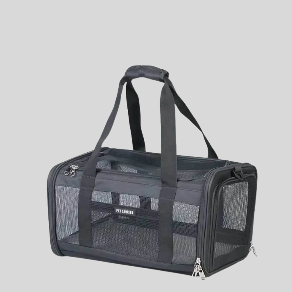 Soft-Sided Pet Carrier | Airline Travel Bag for Dogs & Cats | Woofing Deals
