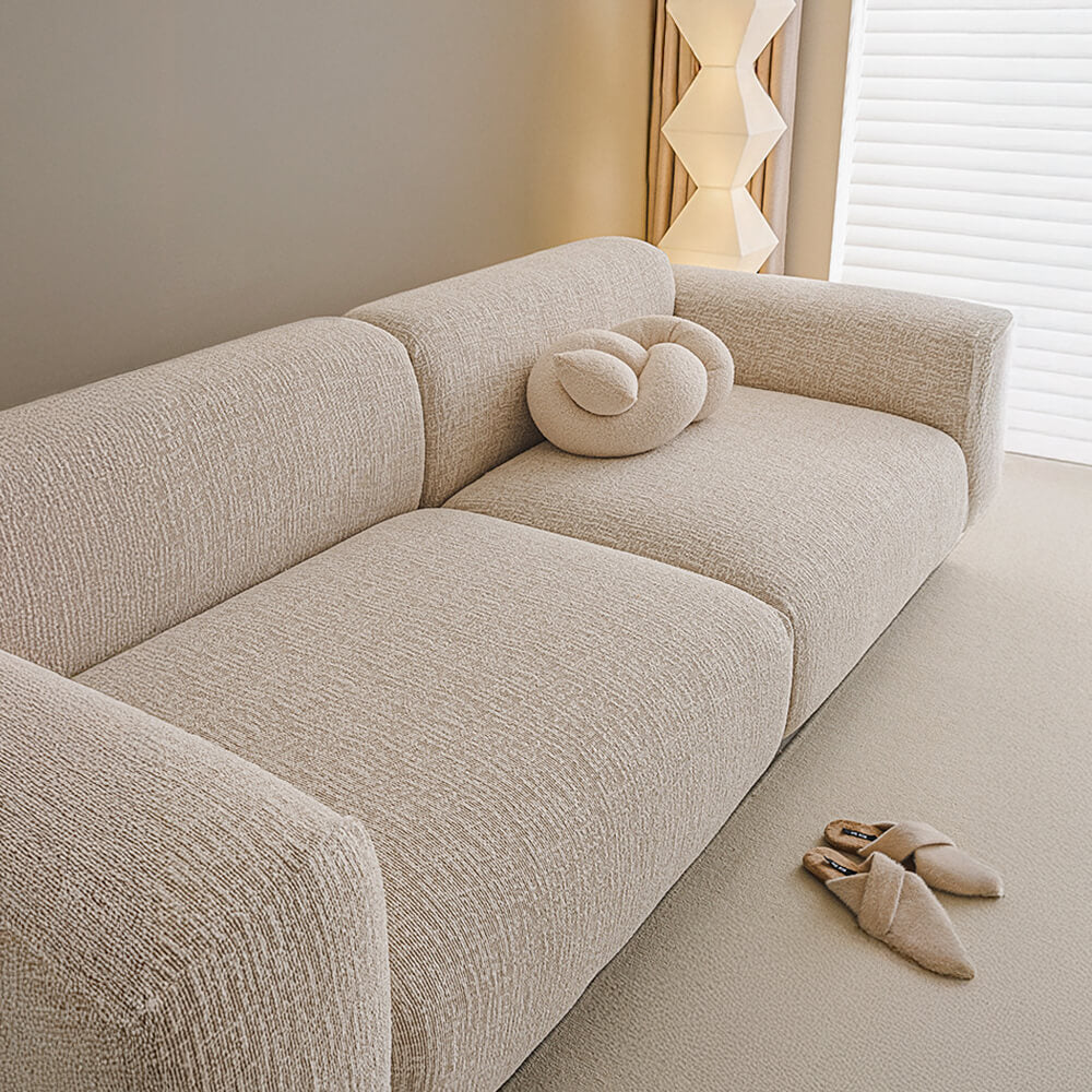 Chenille Stretch Sofa Cover | Full Wrap Anti-Scratch Protector | Woofing Deals