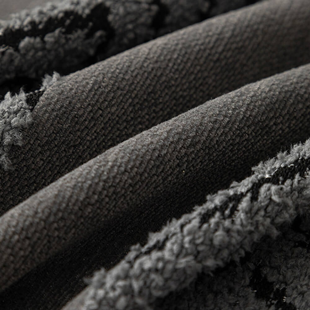 Herringbone Chenille Sofa Throw | Durable Non-Slip Couch Cover | Seamless Stitch | Woofing Deals