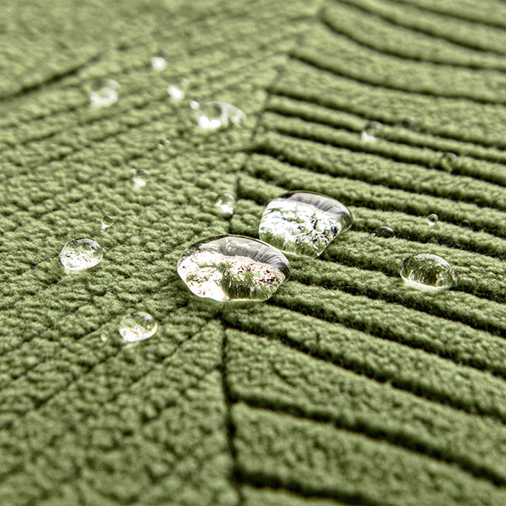 Modern Leaf Jacquard Sofa Cover | Waterproof Stretch Full Wrap | Anti-Scratch Protector | Woofing Deals