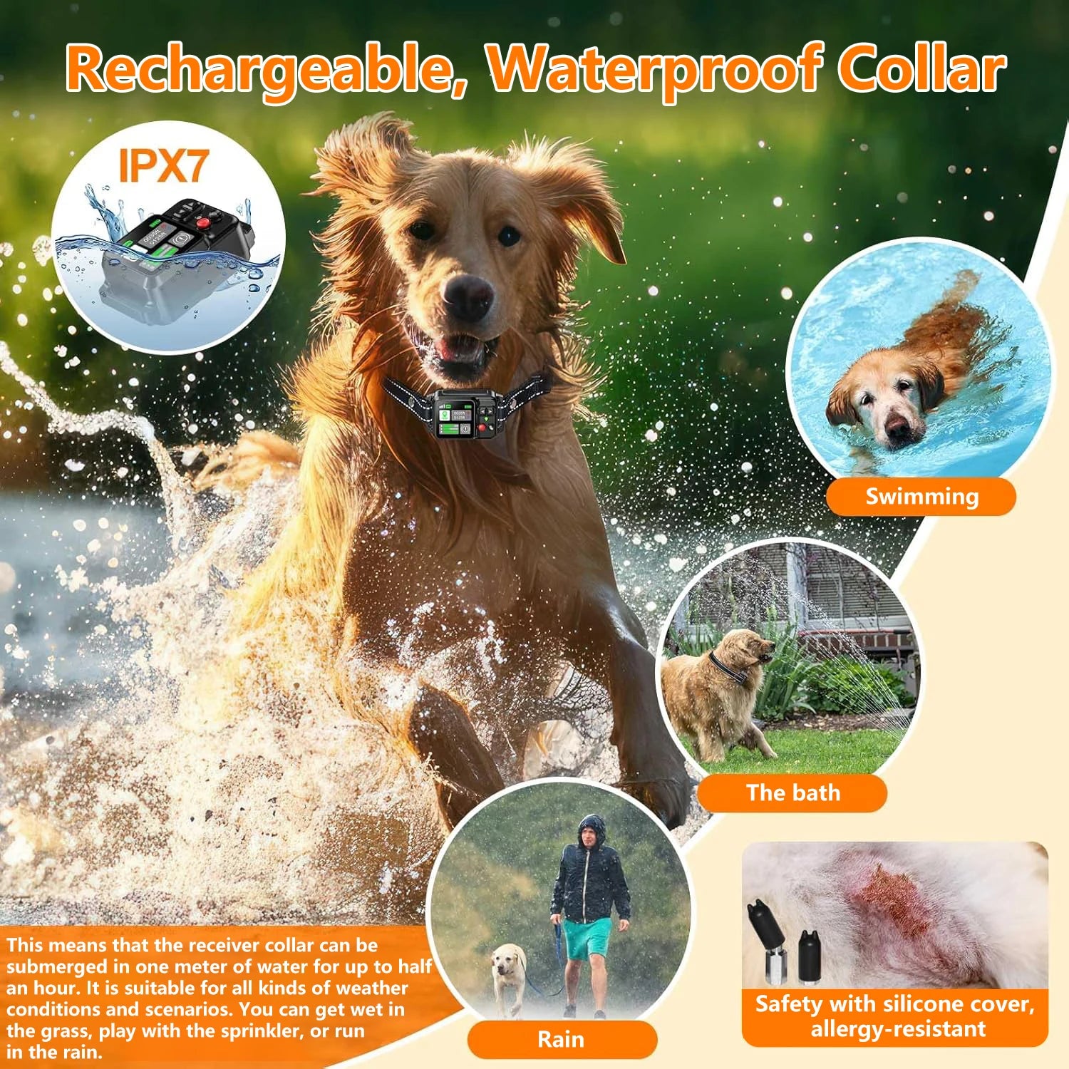 GPS Wireless Dog Fence | Satellite Boundary System | 15-2000m Range | Woofing Deals