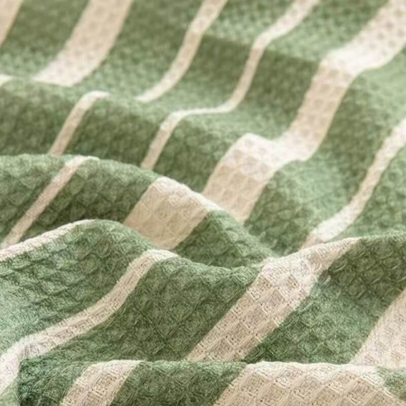 Geometric Sofa Throw | Cotton-Linen Washable | Pet-Friendly Sofa Cover