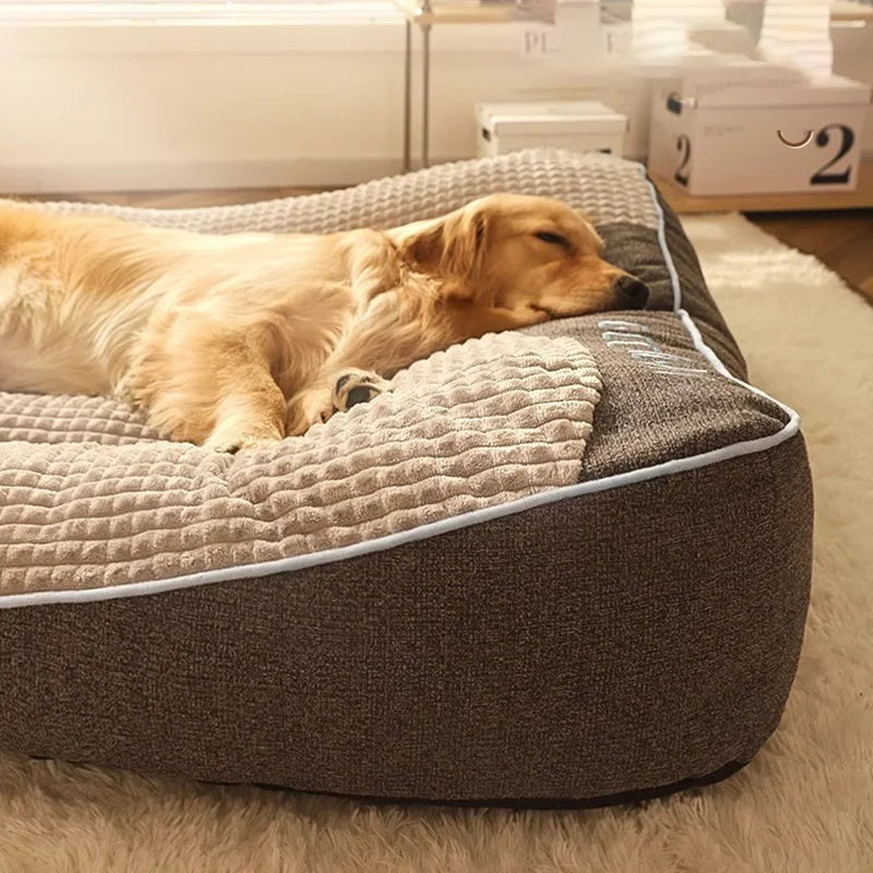 Dog Sofa Bed | Plush Cushion Mat | Warm Washable Pet Bed for Small Medium Large Dogs | Woofing Deals
