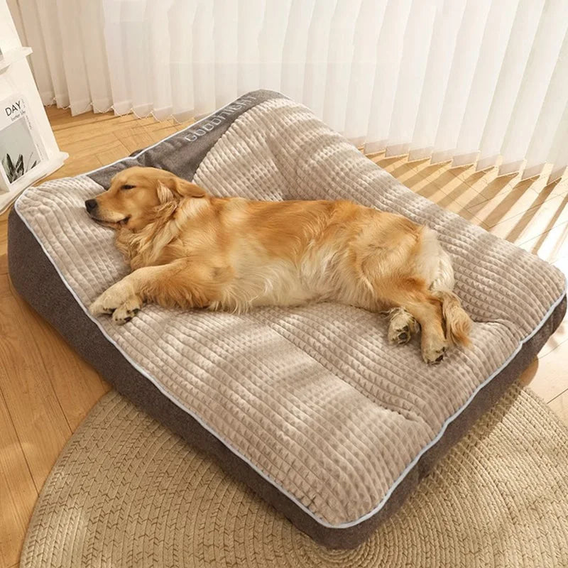 Dog Sofa Bed | Plush Cushion Mat | Warm Washable Pet Bed for Small Medium Large Dogs | Woofing Deals