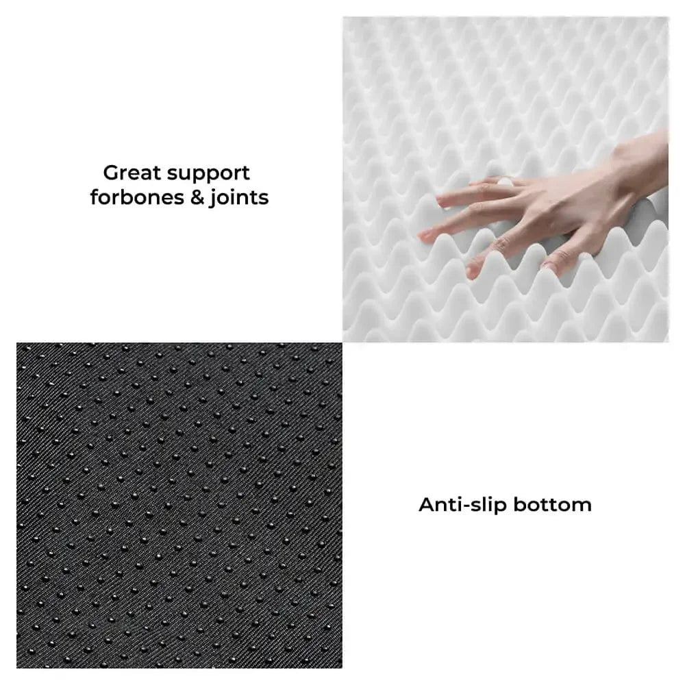 Orthopedic Dog Bed | Plush Cushion | Thick Washable Mattress with Pillow | Woofing Deals