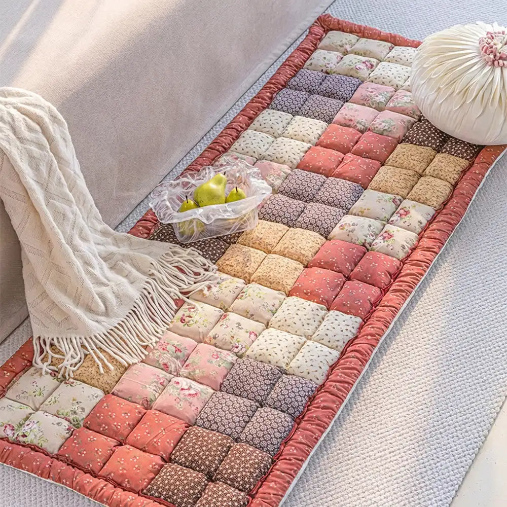 Floral Padded Pet Sofa Cover | Non-Slip Washable Couch Mat | Woofing Deals