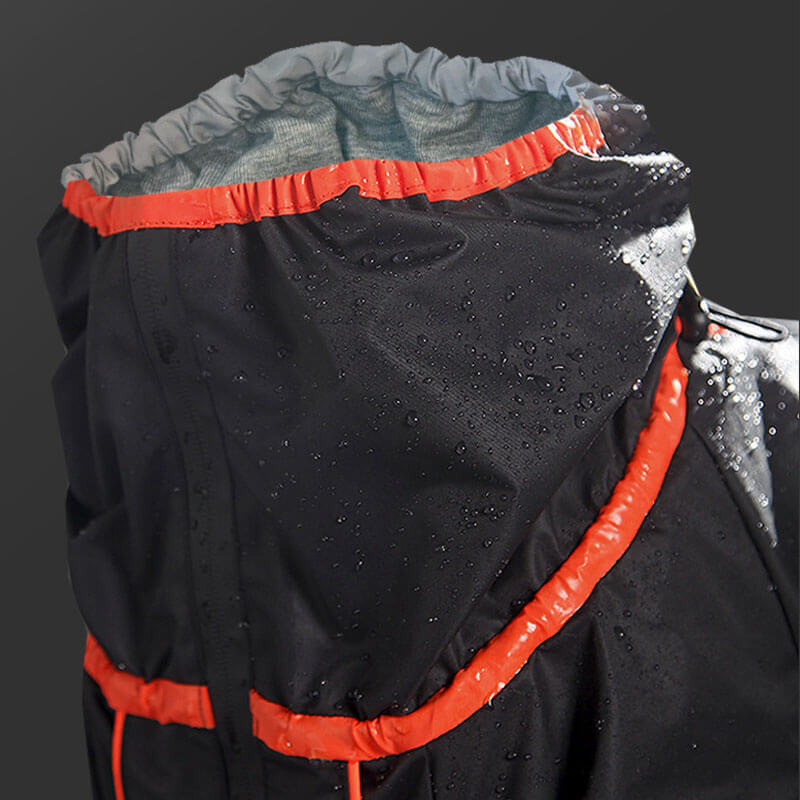Large Dog Rain Coat | Waterproof Outdoor Jacket | Adjustable Fit | Woofing Deals