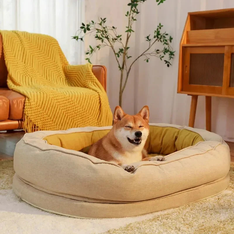 Pet Sofa Bed | Washable Cushion Mat | Soft Warm Sleeping Bed for Dogs & Cats | Woofing Deals
