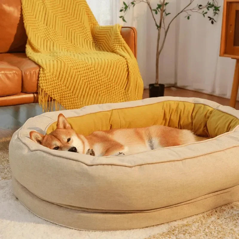 Pet Sofa Bed | Washable Cushion Mat | Soft Warm Sleeping Bed for Dogs & Cats | Woofing Deals