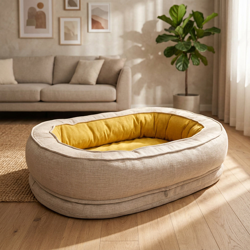 Pet Sofa Bed | Washable Cushion Mat | Soft Warm Sleeping Bed for Dogs & Cats | Woofing Deals