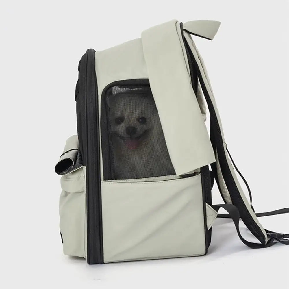 Expandable Cat Carrier Backpack | Breathable Travel Bag with Sunshade | Woofing Deals