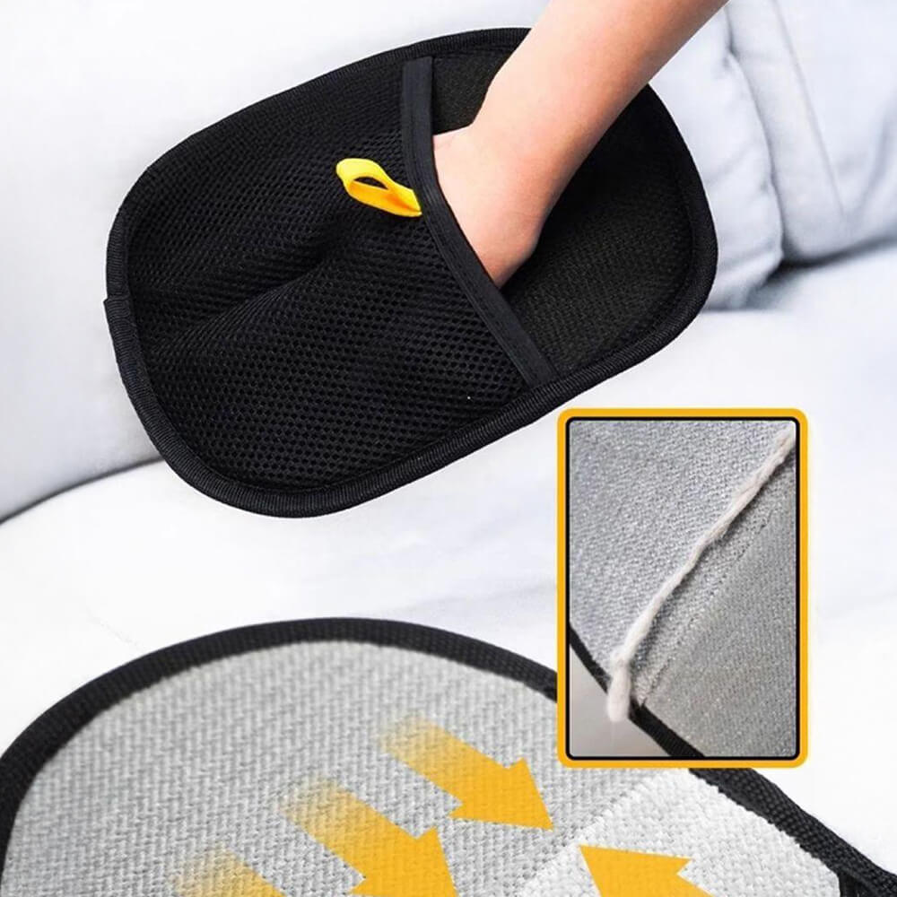 Pet Hair Removal Glove | Dual-Sided Grooming Mitt | Electrostatic Brush | Woofing Deals