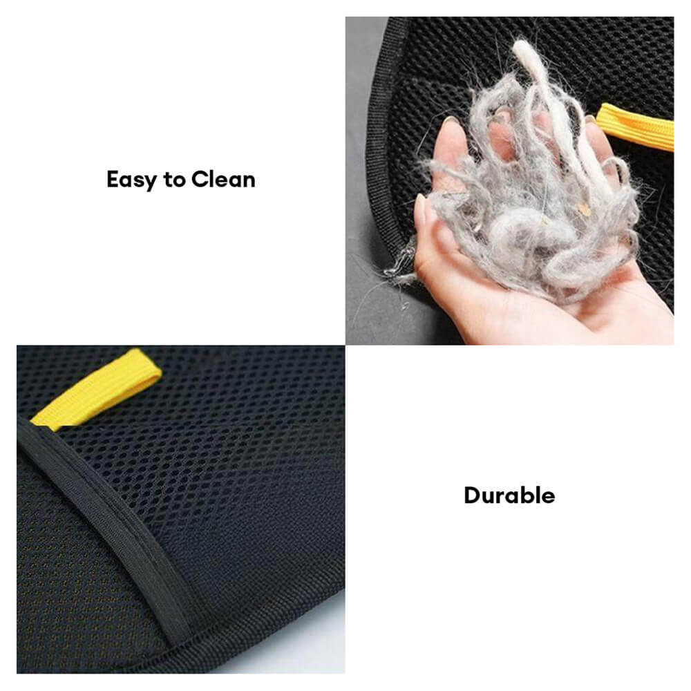 Pet Hair Removal Glove | Dual-Sided Grooming Mitt | Electrostatic Brush | Woofing Deals