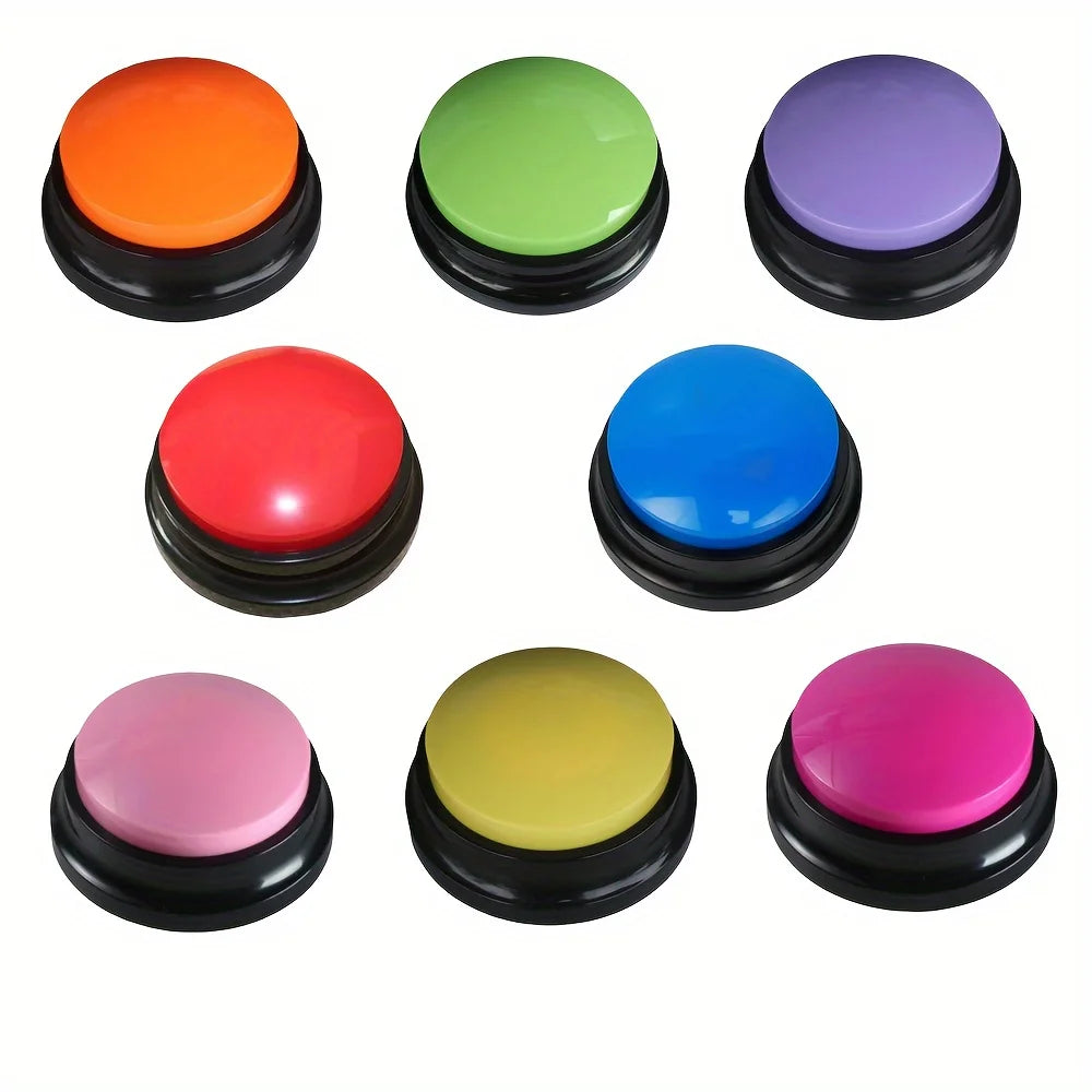 Dog Talking Buttons with 30-Second Voice Playback for Training & Fun