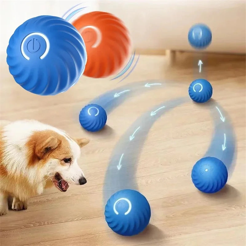 Interactive Smart Dog Ball | Automatic Rechargeable Toy | Interactive Training & Play Toy | Woofing Deals