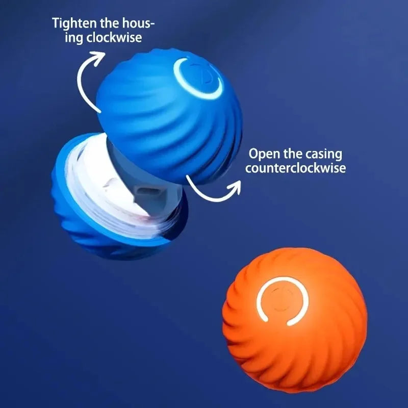 Interactive Smart Dog Ball | Automatic Rechargeable Toy | Interactive Training & Play Toy | Woofing Deals
