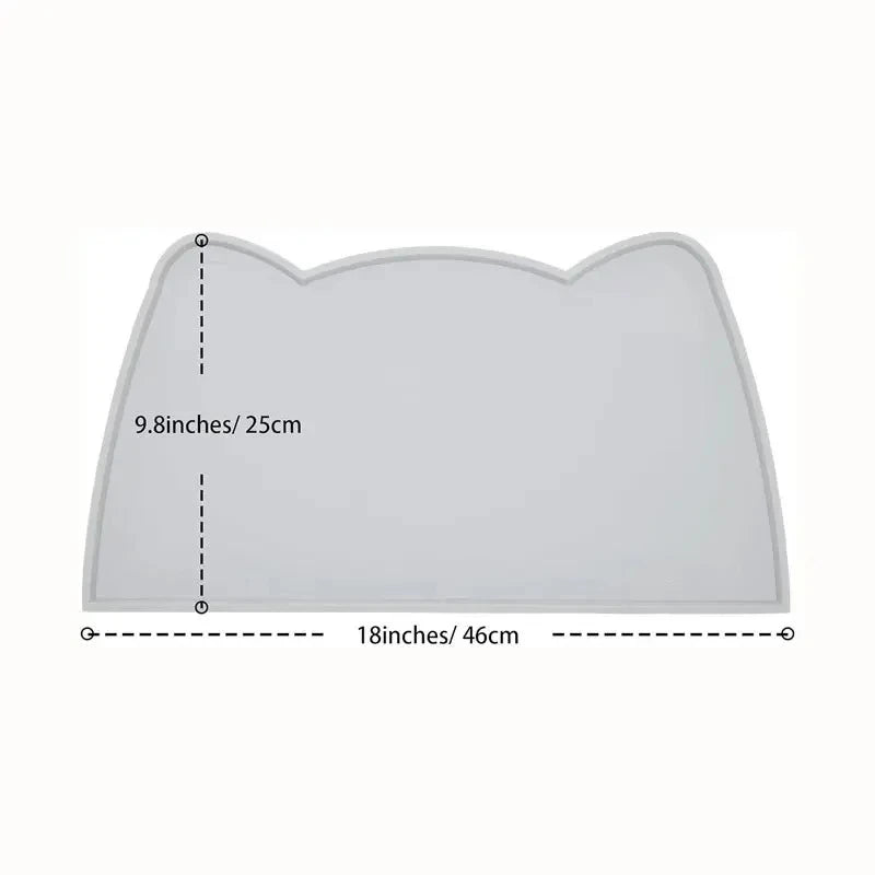 Waterproof Pet Placemat | Non Slip Feeding Mat | Easy Clean Food & Water Spill Mat | Woofing Deals