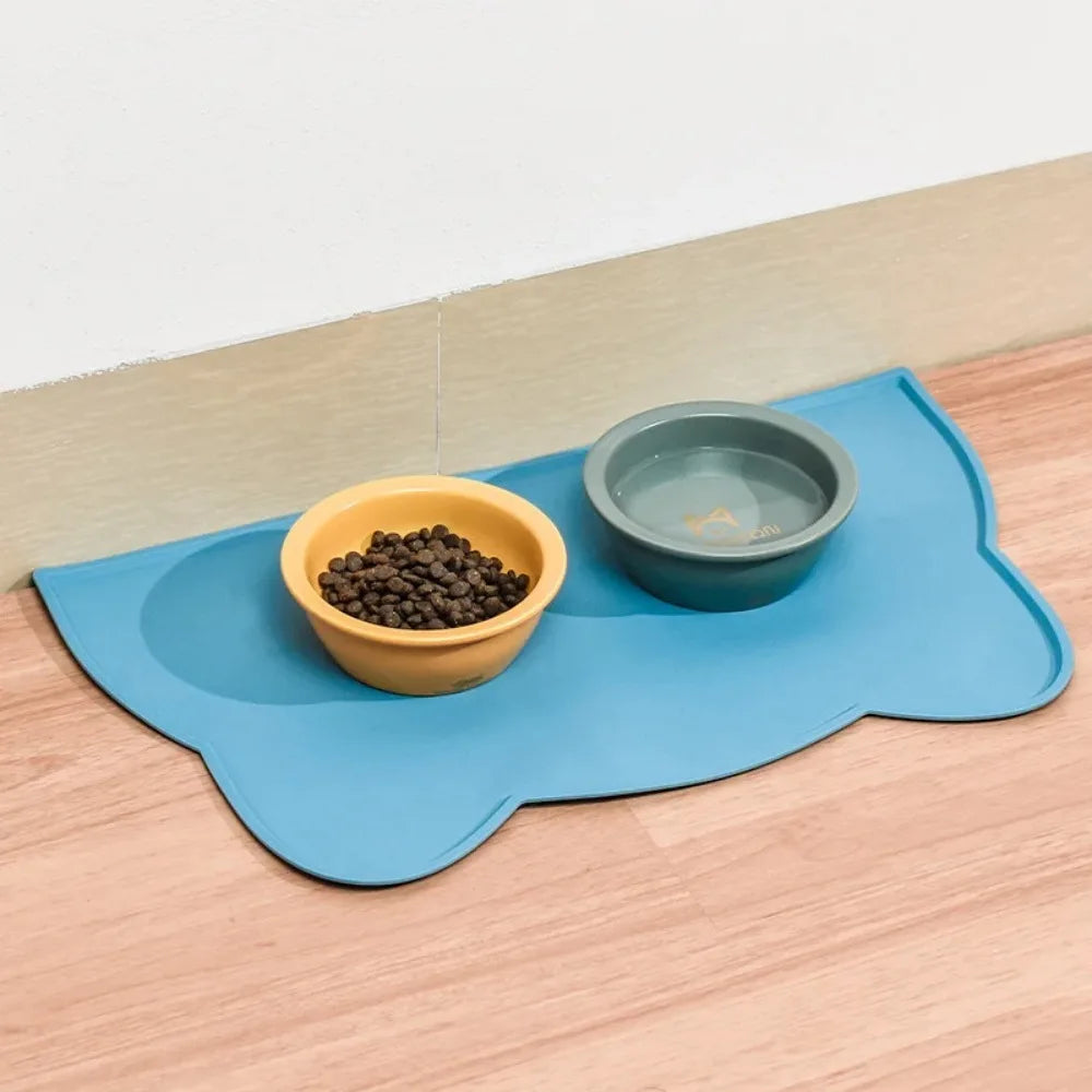 Waterproof Pet Placemat | Non Slip Feeding Mat | Easy Clean Food & Water Spill Mat | Woofing Deals