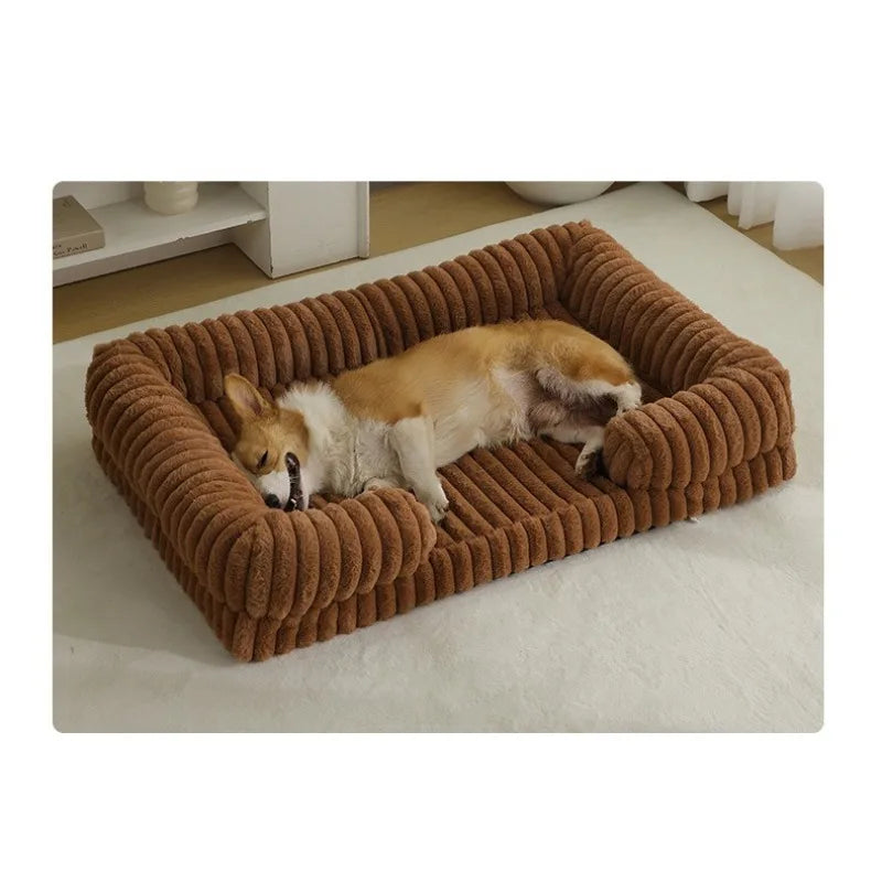 Orthopedic Dog Bed | Memory Foam Bolster Sofa Bed | Woofing Deals