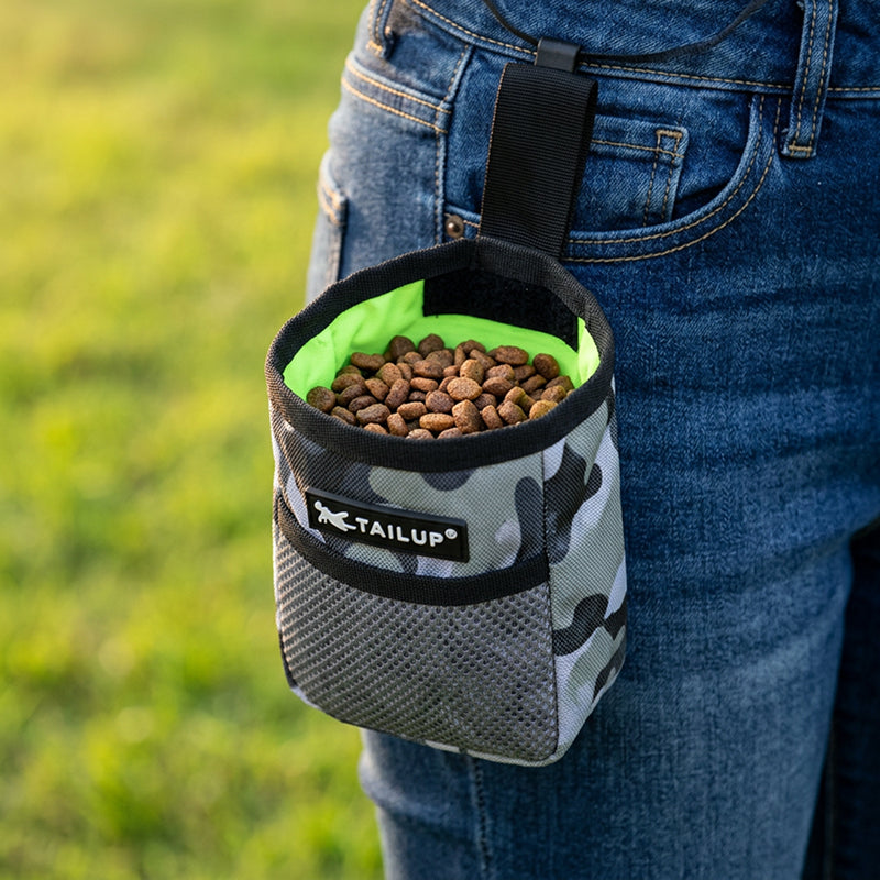 Dog Training Treat Pouch | Large Capacity Waist Bag | Durable Outdoor Snack Storage | Woofing Deals