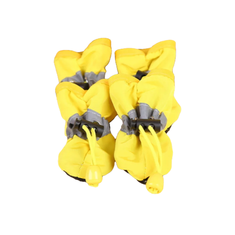 Dog Rain Booties | Waterproof Anti-Slip Paw Shoes | Rubber Sole | Adjustable Fit | Sizes XXS–XXL | Woofing Deals