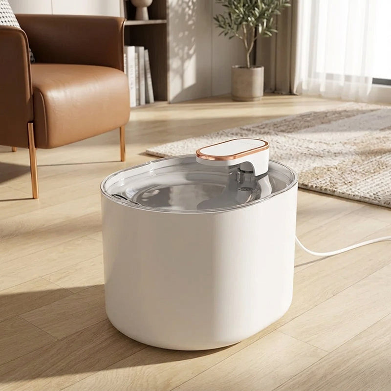 Automatic Pet Water Fountain | Filtered Circulating System | Quiet Drinking Dispenser for Cats & Dogs | Woofing Deals