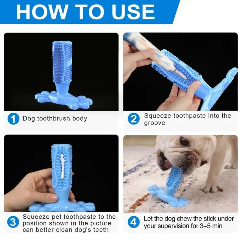 Cactus Dog Chew Toy | Rubber Treat Dispenser | Dental Toothbrush Toy for All Dogs | Woofing Deals