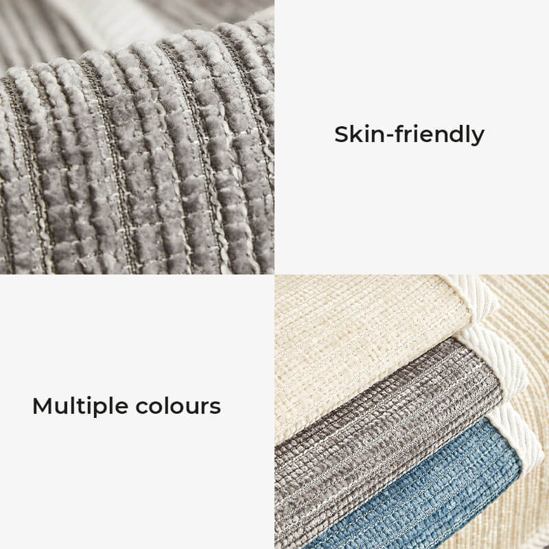 Striped Chenille Sofa Cover | Anti-Scratch & Non-Slip | Pet Proof | Machine Washable | Woofing Deals