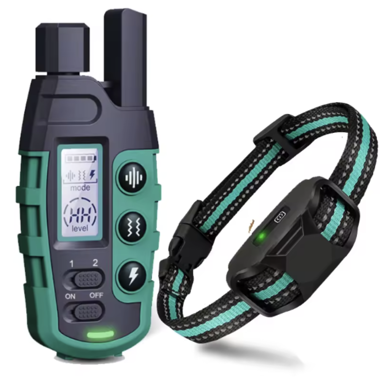 Remote Control Dog Training Collar | Waterproof Pet Behaviour Trainer | Adjustable Fit | Woofing Deals