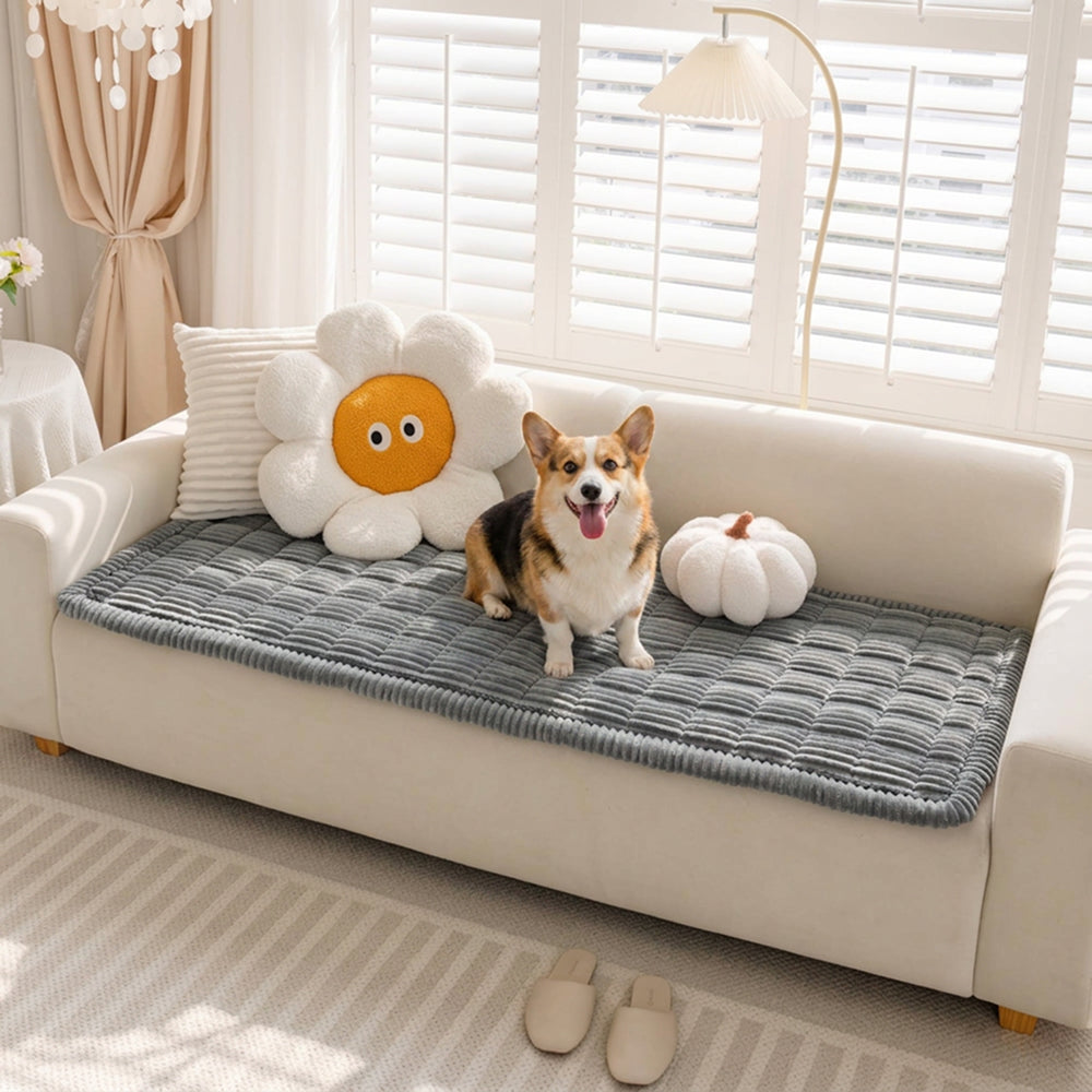 Pet Mat Couch Cover Non Slip Breathable Sofa Protector | Soft Washable | Woofing Deals