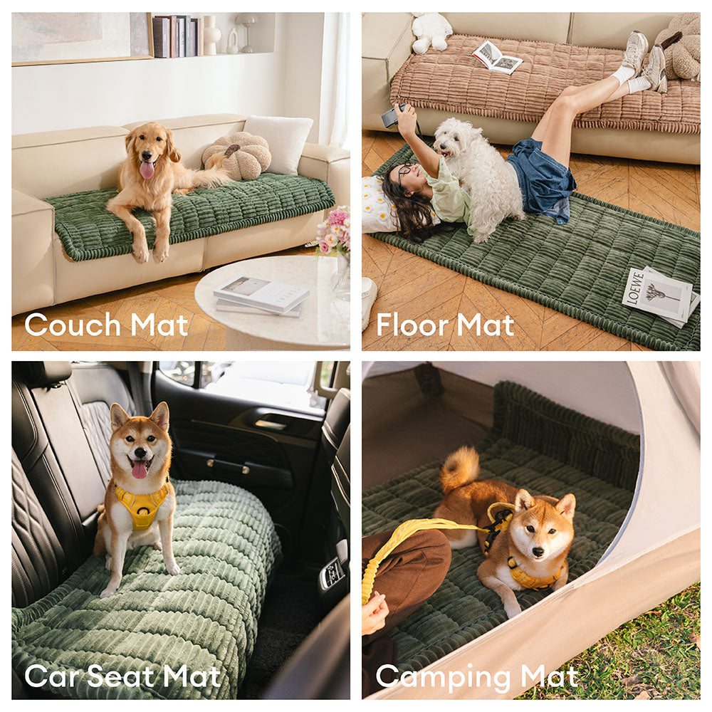 Pet Mat Couch Cover Non Slip Breathable Sofa Protector | Soft Washable | Woofing Deals