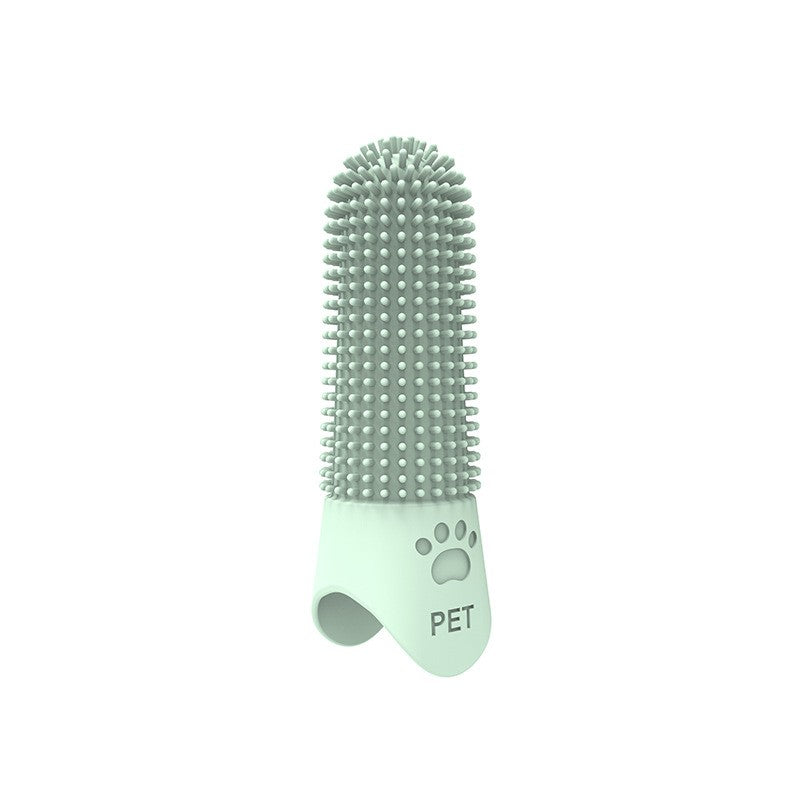 Pet Finger Toothbrush | Silicone Sleeve Design | Gentle Teeth Cleaning for Dogs & Cats | Woofing Deals