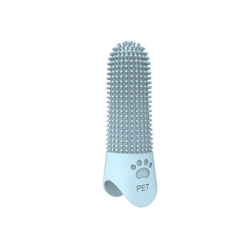 Pet Finger Toothbrush | Silicone Sleeve Design | Gentle Teeth Cleaning for Dogs & Cats | Woofing Deals