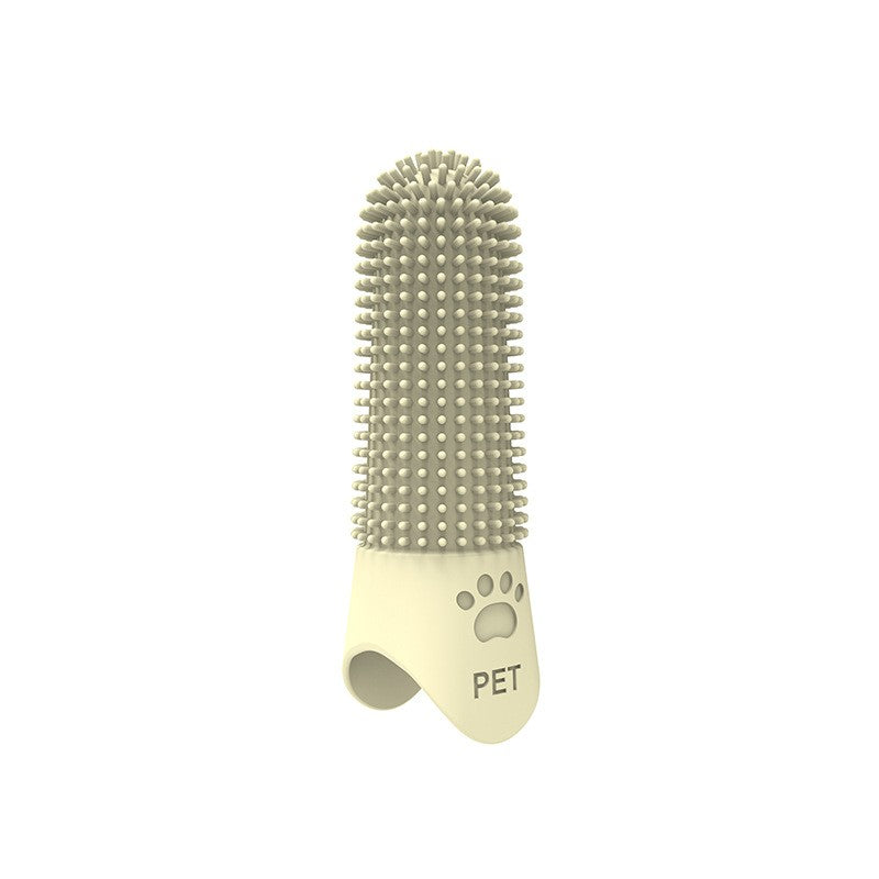 Pet Finger Toothbrush | Silicone Sleeve Design | Gentle Teeth Cleaning for Dogs & Cats | Woofing Deals
