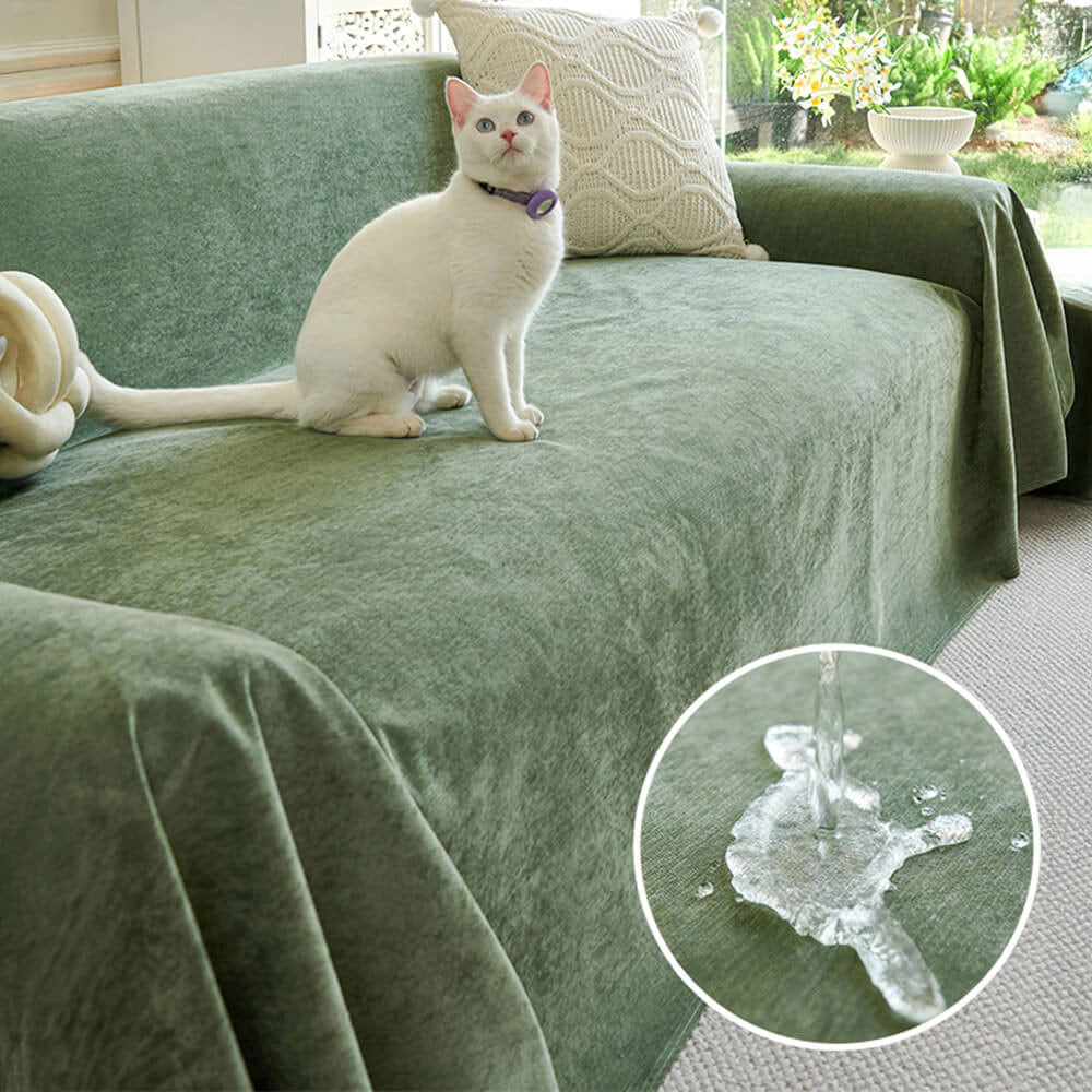 Waterproof Sofa Throw Cover | Scratch-Resistant Couch Protector | Woofing Deals