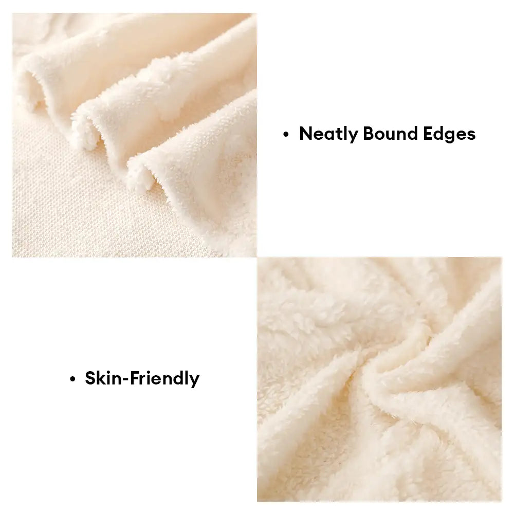 Star Plush Sofa Throw | Soft Washable Pet-Friendly | Furniture Protector