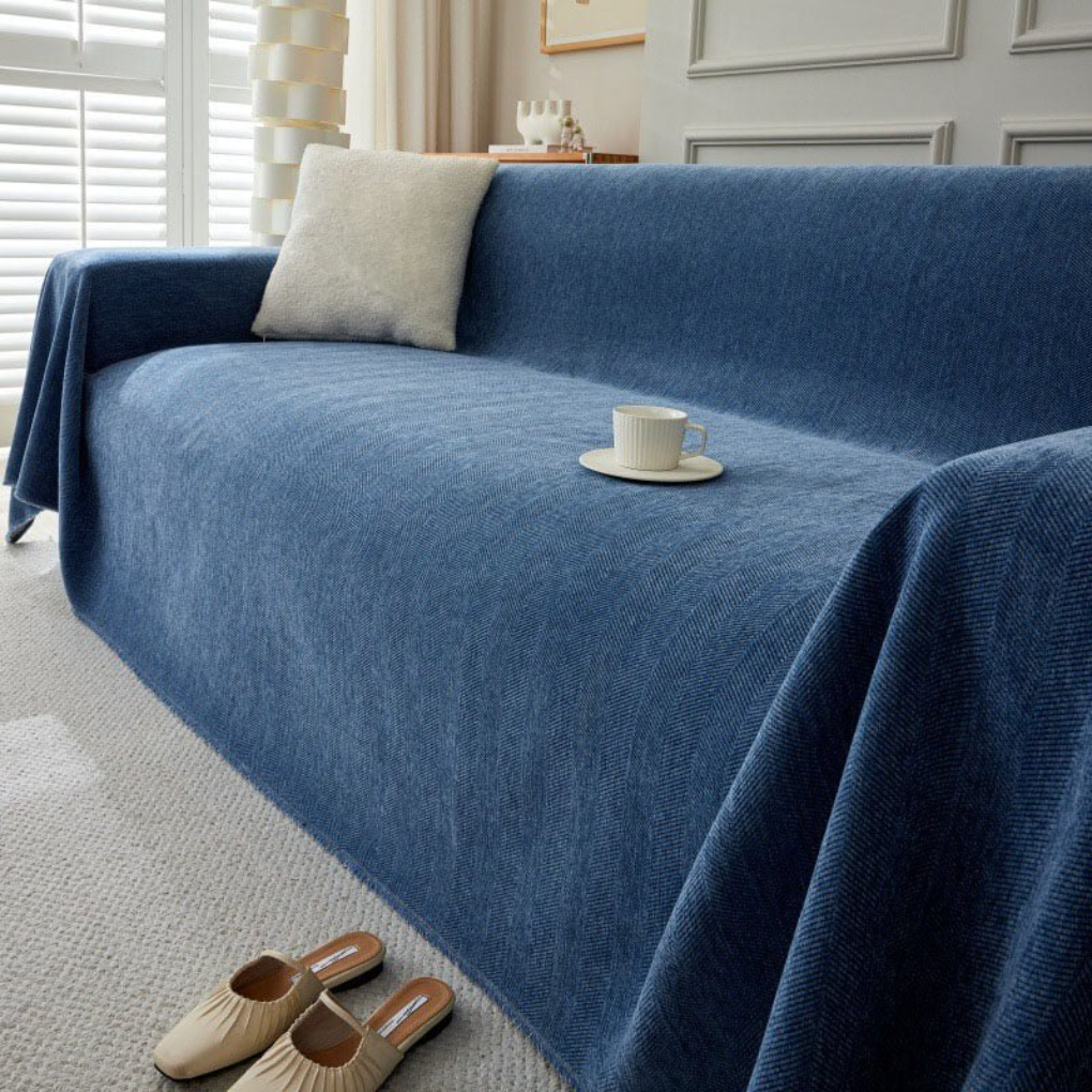 Geometric Stretch Sofa Cover | Sectional Couch Protector | Woofing Deals